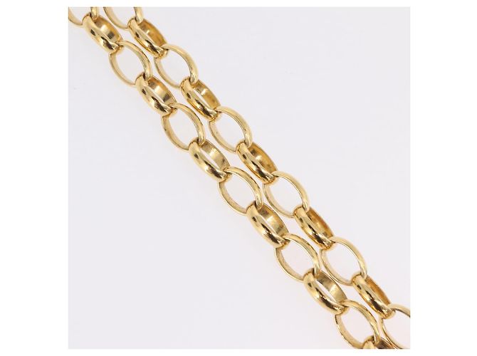 Collar CHANEL metal Gold CC Auth bs37290M Dorado - vista 6