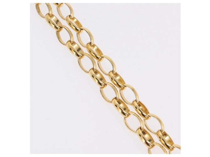 Collar CHANEL metal Gold CC Auth bs37290M Dorado - vista 7