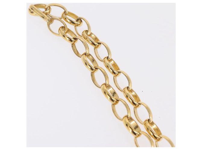Collar CHANEL metal Gold CC Auth bs37290M Dorado - vista 8