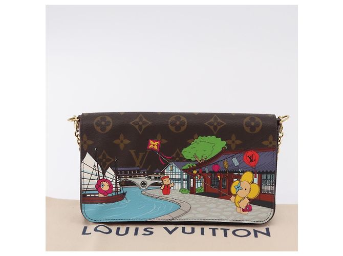 LOUIS VUITTON Monogram Vivienne Pochette Felice Shoulder Bag LV Auth ka6388SAM Monogramma - vista 12
