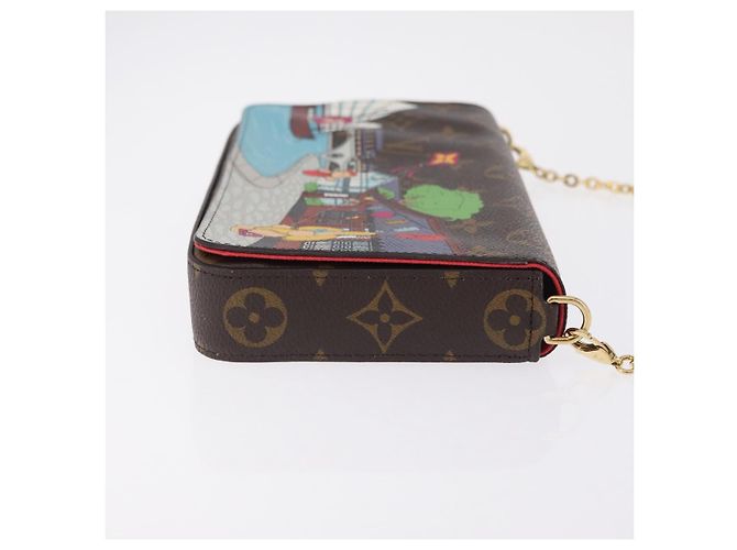 LOUIS VUITTON Monogram Vivienne Pochette Felice Shoulder Bag LV Auth ka6388SAM Monogramma - vista 3