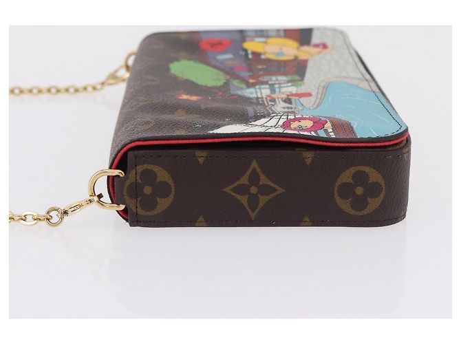 LOUIS VUITTON Monogram Vivienne Pochette Felice Shoulder Bag LV Auth ka6388SAM Monogramma - vista 4