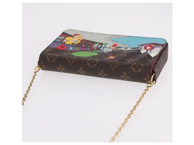 LOUIS VUITTON Monogram Vivienne Pochette Felice Shoulder Bag LV Auth ka6388SAM Monogramma - vista 6