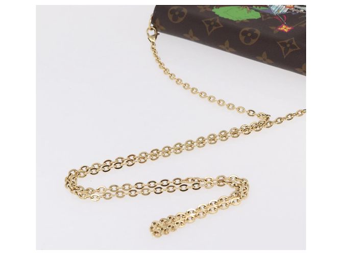 LOUIS VUITTON Monogram Vivienne Pochette Felice Shoulder Bag LV Auth ka6388SAM Monogramma - vista 7