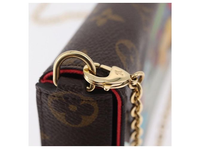 LOUIS VUITTON Monogram Vivienne Pochette Felice Shoulder Bag LV Auth ka6388SAM Monogramma - vista 8