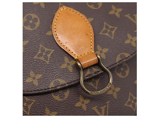 LOUIS VUITTON Monogram Saint Cloud GM Shoulder Bag M51242 LV Auth ep16034 Monogramme - vue 19