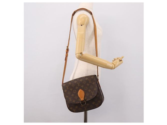 LOUIS VUITTON Monogram Saint Cloud GM Shoulder Bag M51242 LV Auth ep16034 Monogramme - vue 29