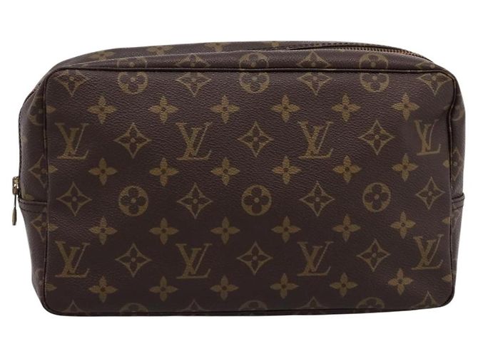 LOUIS VUITTON Monogram Trousse Toilette 28 Clutch Bag M47522 LV Auth 206246 Monogramma - vista 13