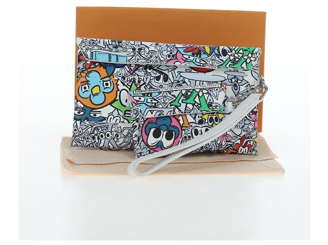 LOUIS VUITTON Monogram Comics Trio Anvelope Multicolor M82014 LV Auth ar14187V Mehrfarben Monogramm - Ansicht 12