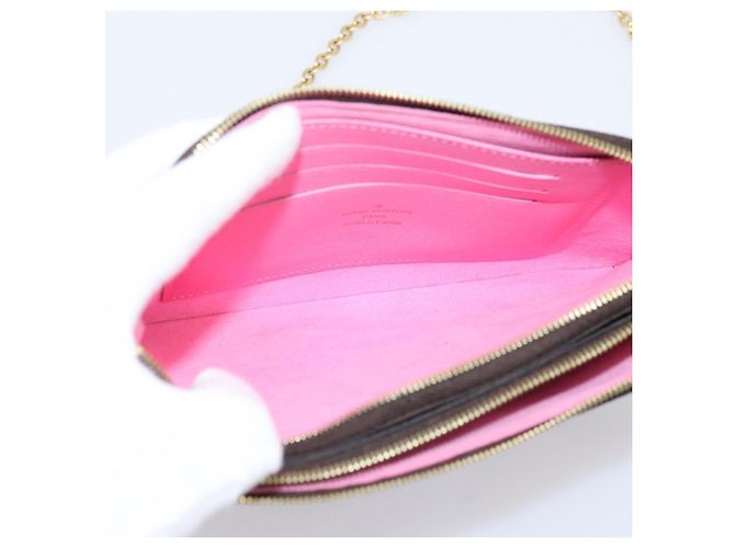 LOUIS VUITTON Monogram Vivienne Pochette Double Zip Bag M68486 LV Auth 204905SAM Monograma - vista 10