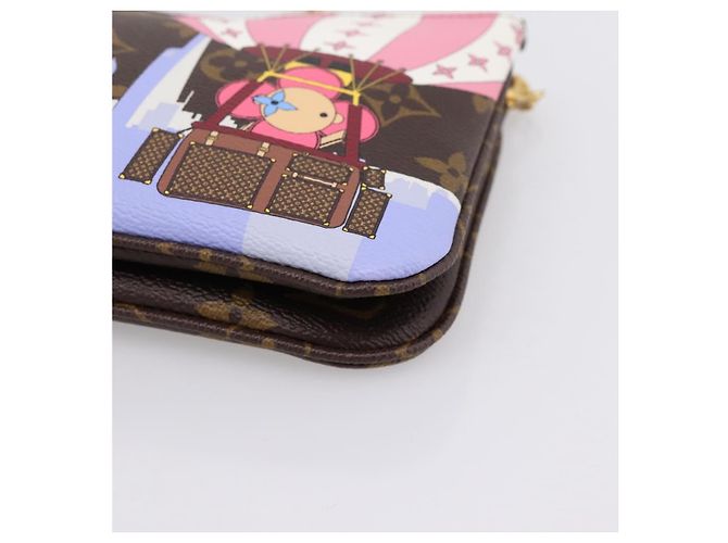 LOUIS VUITTON Monogram Vivienne Pochette Double Zip Bag M68486 LV Auth 204905SAM Monograma - vista 14