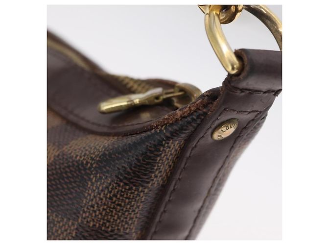 Borsa a tracolla LOUIS VUITTON Damier Ebene Illovo MM N51995 LV Auth mr3011 - vista 7