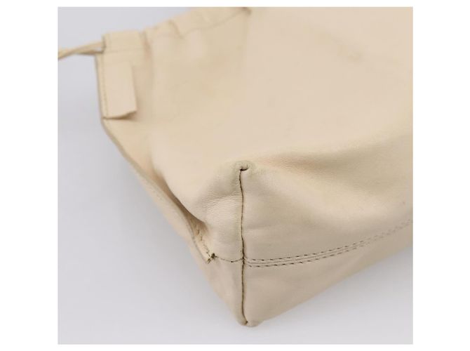 Borsa a tracolla GUCCI in pelle Ivory 001 4403 3444 Auth ep16149 Crudo - vista 15