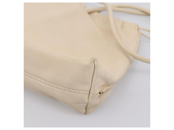 Borsa a tracolla GUCCI in pelle Ivory 001 4403 3444 Auth ep16149 Crudo - vista 16