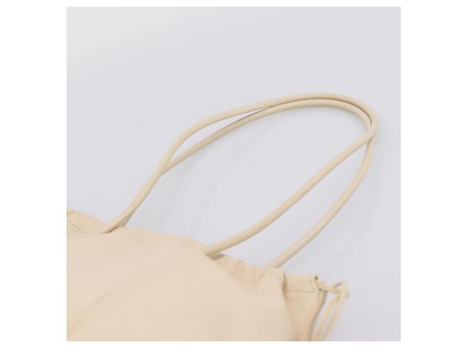 Borsa a tracolla GUCCI in pelle Ivory 001 4403 3444 Auth ep16149 Crudo - vista 8
