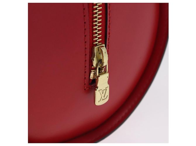 Borsa a mano LOUIS VUITTON Epi Soufflot Red M52227 LV Auth BA15785V Rosso - vista 19