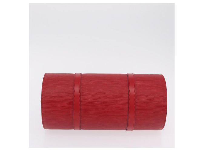 Borsa a mano LOUIS VUITTON Epi Soufflot Red M52227 LV Auth BA15785V Rosso - vista 6