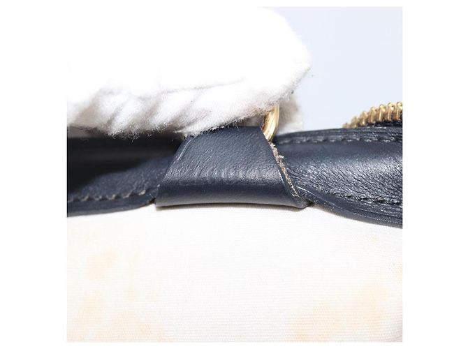 LOUIS VUITTON Monogram Mini Josephine PM Hand Bag Blue M92049 LV Auth bs37106 Azul - vista 12