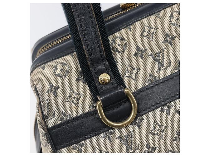 LOUIS VUITTON Monogram Mini Josephine PM Hand Bag Blue M92049 LV Auth bs37106 Azul - vista 20