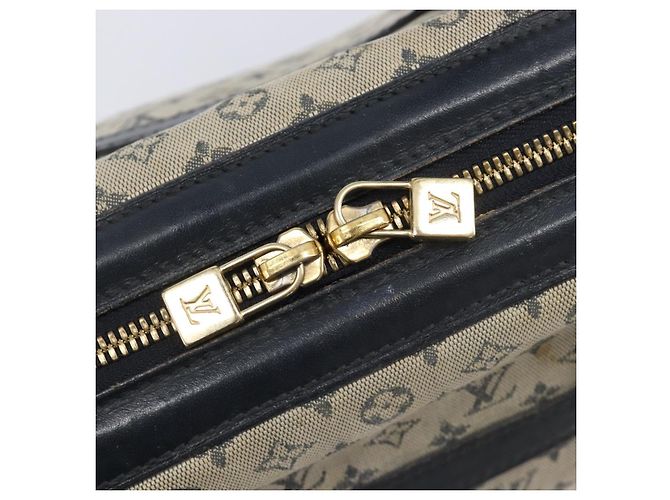 LOUIS VUITTON Monogram Mini Josephine PM Hand Bag Blue M92049 LV Auth bs37106 Azul - vista 21