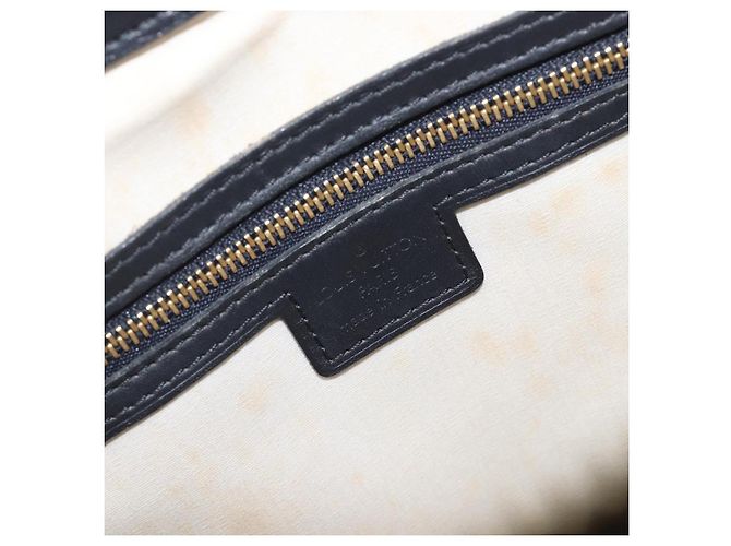 LOUIS VUITTON Monogram Mini Josephine PM Hand Bag Blue M92049 LV Auth bs37106 Azul - vista 22