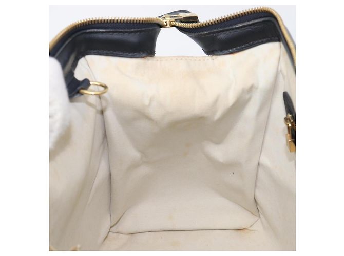 LOUIS VUITTON Monogram Mini Josephine PM Hand Bag Blue M92049 LV Auth bs37106 Azul - vista 24