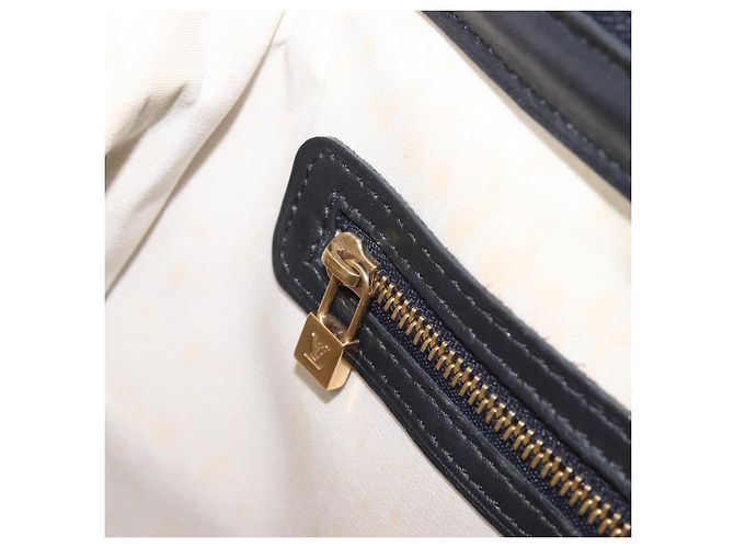 LOUIS VUITTON Monogram Mini Josephine PM Hand Bag Blue M92049 LV Auth bs37106 Azul - vista 25