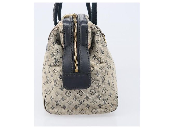 LOUIS VUITTON Monogram Mini Josephine PM Hand Bag Blue M92049 LV Auth bs37106 Azul - vista 5