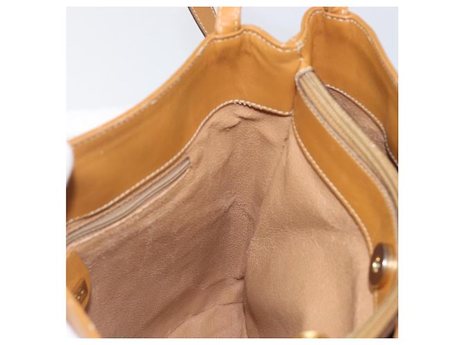 Borsa a tracolla GUCCI Micro GG Supreme PVC Beige Gold Auth ki6827 D'oro - vista 21
