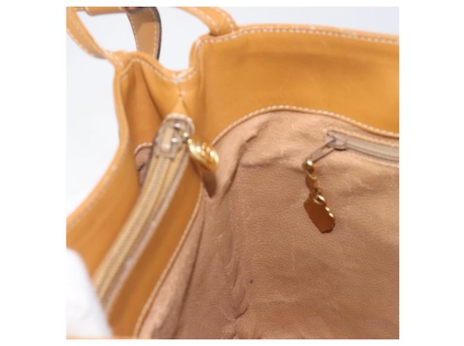 Borsa a tracolla GUCCI Micro GG Supreme PVC Beige Gold Auth ki6827 D'oro - vista 22