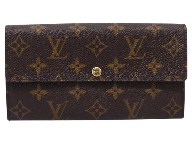 LOUIS VUITTON Monogram Portefeuille Sarah Long Wallet M61734 LV Auth 206309 Monograma - vista 13
