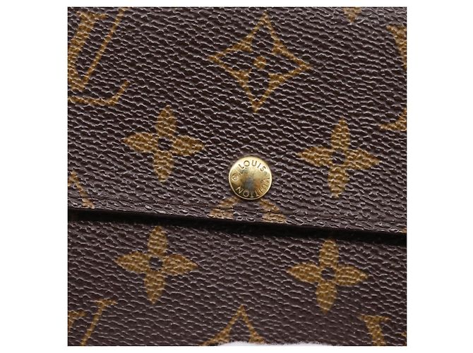 LOUIS VUITTON Monogram Portefeuille Sarah Long Wallet M61734 LV Auth 206309 Monograma - vista 17