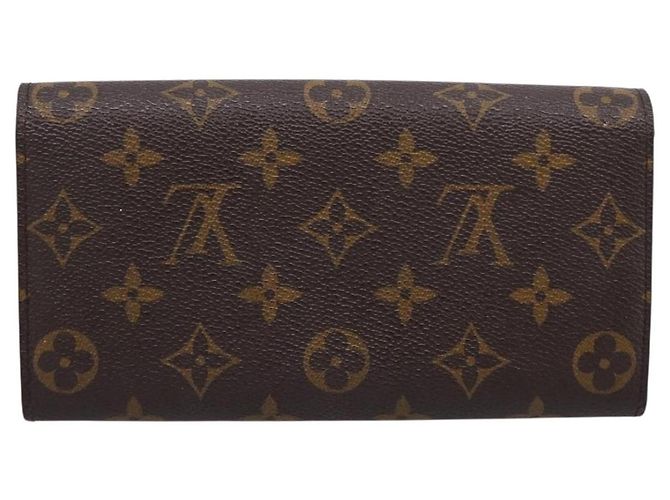 LOUIS VUITTON Monogram Portefeuille Sarah Long Wallet M61734 LV Auth 206309 Monograma - vista 2