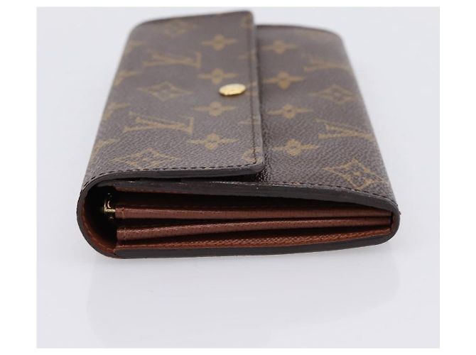 LOUIS VUITTON Monogram Portefeuille Sarah Long Wallet M61734 LV Auth 206309 Monograma - vista 3