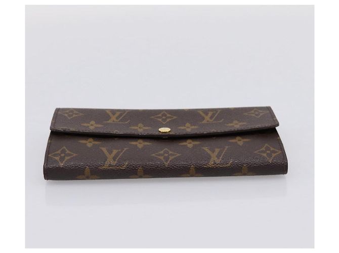 LOUIS VUITTON Monogram Portefeuille Sarah Long Wallet M61734 LV Auth 206309 Monograma - vista 6