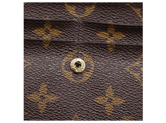 LOUIS VUITTON Monogram Portefeuille Sarah Long Wallet M61734 LV Auth 206309 Monograma - vista 8