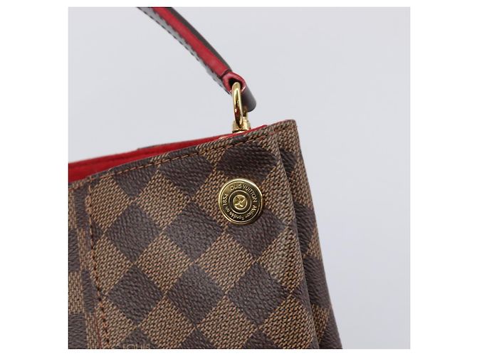 LOUIS VUITTON Damier Ebene Kaisa Hobo Shoulder Bag N41555 LV Auth 205070SAM - vista 18