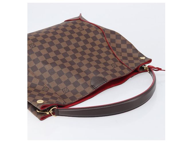LOUIS VUITTON Damier Ebene Kaisa Hobo Shoulder Bag N41555 LV Auth 205070SAM - vista 6