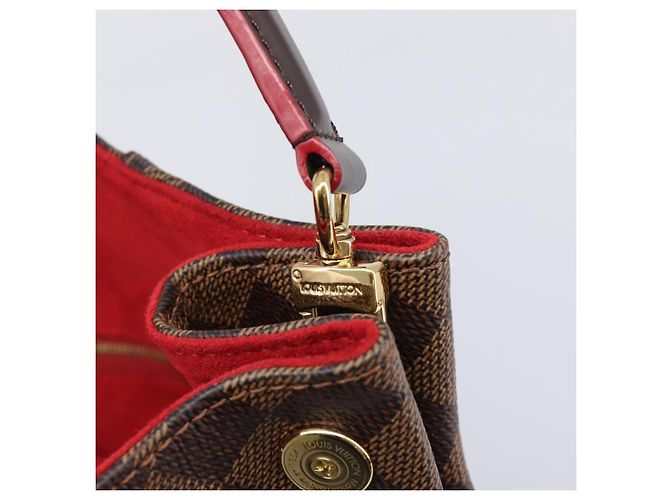 LOUIS VUITTON Damier Ebene Kaisa Hobo Shoulder Bag N41555 LV Auth 205070SAM - vista 9