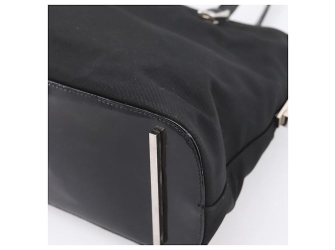 Borsa a Tracolla GUCCI Nylon Nero Argento 002 1038 Auth ep16102 - vista 16