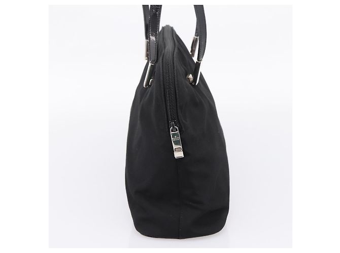 Borsa a Tracolla GUCCI Nylon Nero Argento 002 1038 Auth ep16102 - vista 3