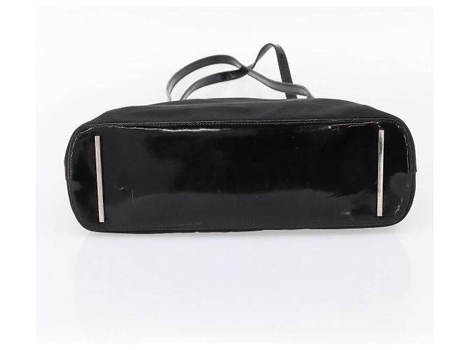 Borsa a Tracolla GUCCI Nylon Nero Argento 002 1038 Auth ep16102 - vista 5