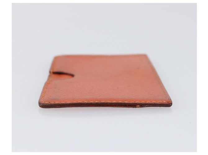 Hermès HERMES Geldbörse Leder Canvas 2 Set Brown Gray Auth bs37444 Braun - Ansicht 4