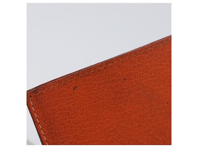 Hermès HERMES Geldbörse Leder Canvas 2 Set Brown Gray Auth bs37444 Braun - Ansicht 8