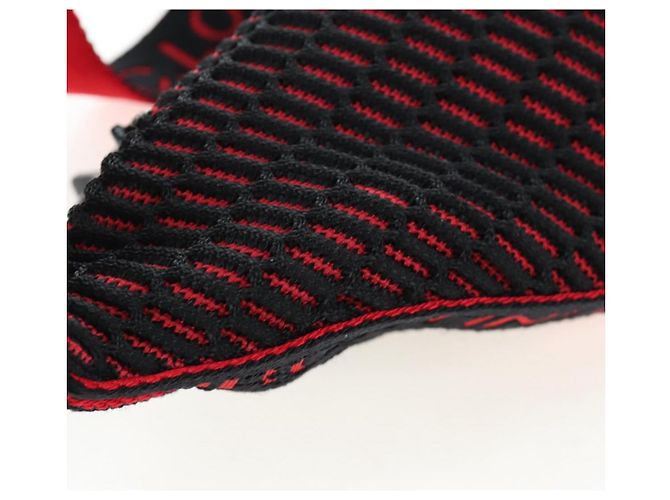 Borsello da vita Christian Louboutin Canvas Black Silver Auth bs37415A Nero Argento - vista 17