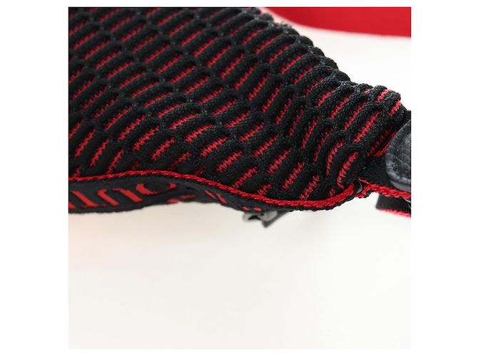 Borsello da vita Christian Louboutin Canvas Black Silver Auth bs37415A Nero Argento - vista 18