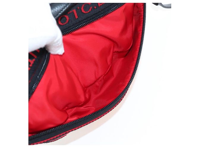 Borsello da vita Christian Louboutin Canvas Black Silver Auth bs37415A Nero Argento - vista 20