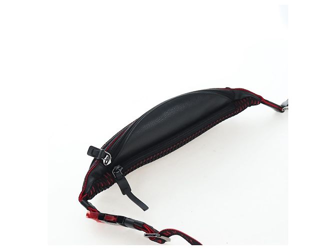 Borsello da vita Christian Louboutin Canvas Black Silver Auth bs37415A Nero Argento - vista 6