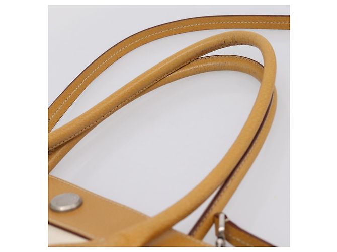 PRADA Handtasche Canvas 2way White Silver Auth ep15981 Silber Weiß - Ansicht 14