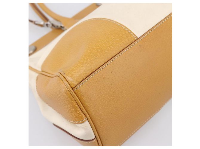 PRADA Handtasche Canvas 2way White Silver Auth ep15981 Silber Weiß - Ansicht 16